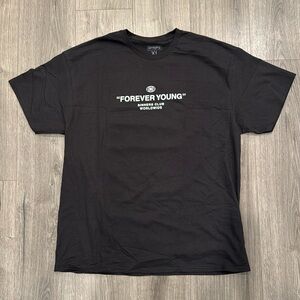 SAMEGANG Forever Young Sinner’s Club Worldwide Men’s Tee Size Extra Large